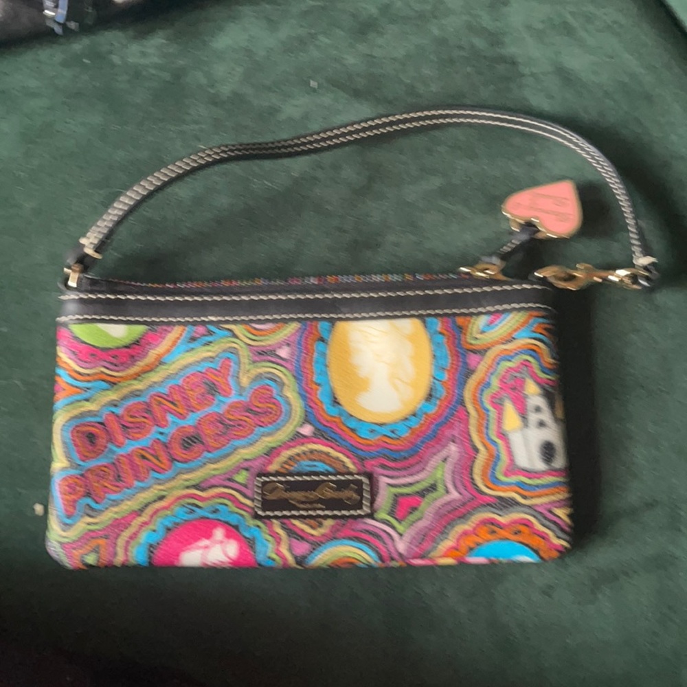 Dooney and Bourne Disney pop Princess wristlet retired